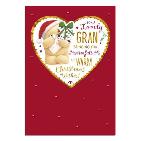 Lovely Gran Forever Friends Christmas Card
